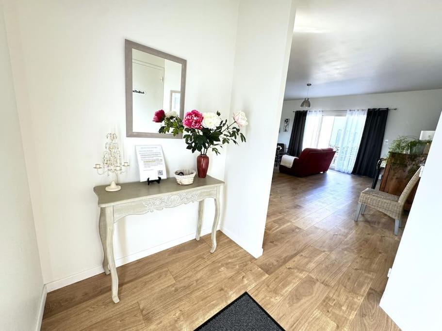 La Maison Bleue - Plain-Pied Proche Plages Et Caen Rosel Esterno foto