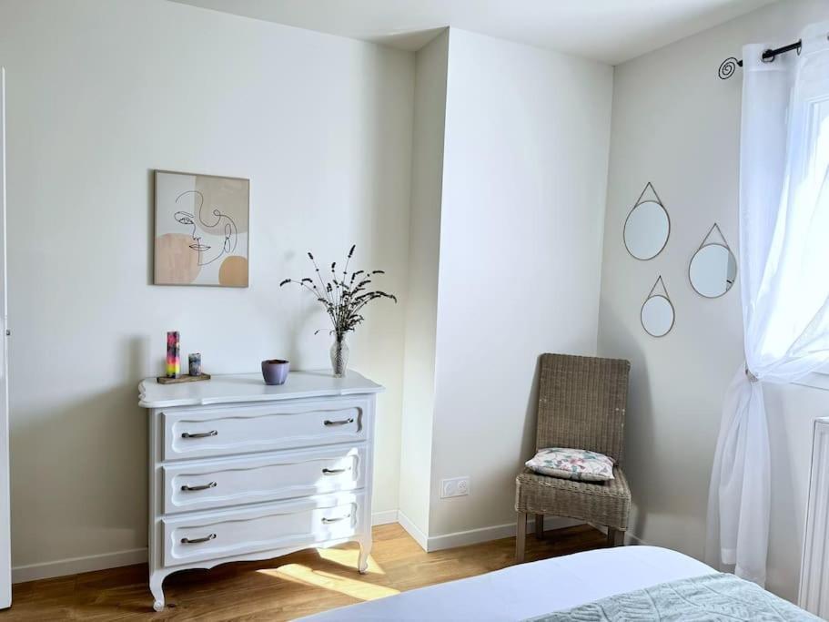 La Maison Bleue - Plain-Pied Proche Plages Et Caen Rosel Esterno foto